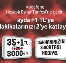 Vodafone esnaf tarifesi hakkında bilgi detaylar