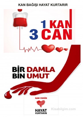 kan bağışı önemi ile ilgili poster