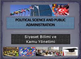 siyaset bilimi ve kamu yönetimi