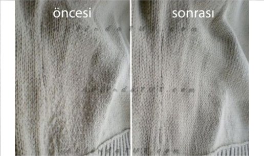 Tüylenen (kazak, ceket, mont, gömlek) nasıl temizlenir